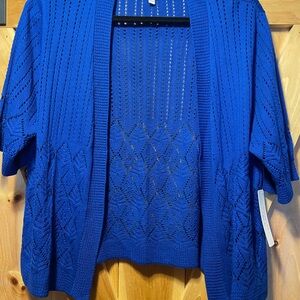 Short sleeve cardigan, spring, women’s XL